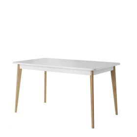 Stół PRIMO rozkładany biały 140-180x5x80 cm