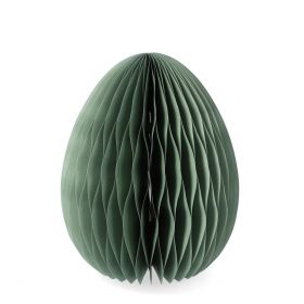 Dekoracja GALLA jajko papierowe pistacjowe 30 cm