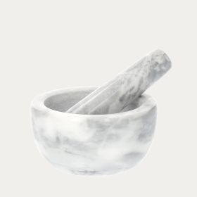 Moździerz MARBLE marmurowy biały 12 cm