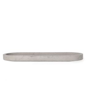 Taca ESPOO z betonu jasnoszara 30,4x11,7x2 cm