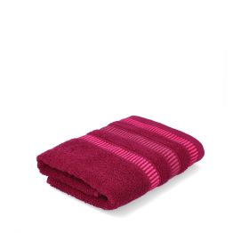Ręcznik TONGA bordowy 50x90 cm