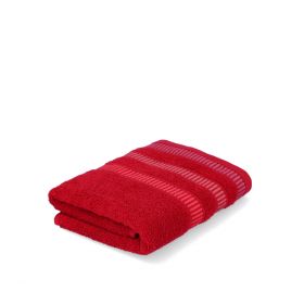 Ręcznik TONGA czerwony 50x90 cm
