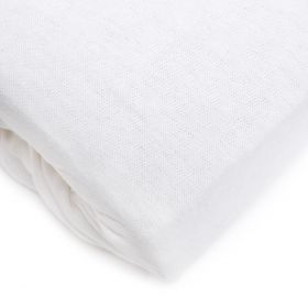 Prześcieradło CLAIRE jersey białe 200x200 cm