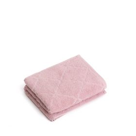 Ręcznik SAMINE z marokańską koniczyną różowy 50x90 cm