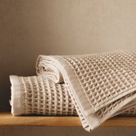Ręcznik VAFFEL beżowy 50x90 cm