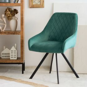 Krzesło LAURENT obrotowe czarne 54x55x85 cm, SH: 50cm