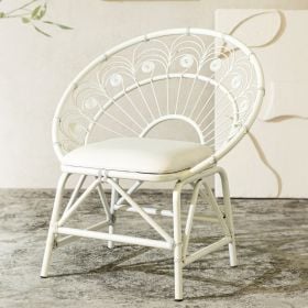 Krzesło ROI metalowe 83 x 65 x 89 cm