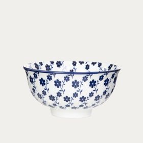 Miska NAVIA granatowa w kwiatuszki 12 cm