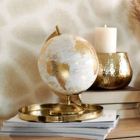 Globus dekoracyjny GLOBE złoty 18x15x25 cm