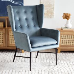 Fotel VINNANDE niebieski 97x67x73 cm