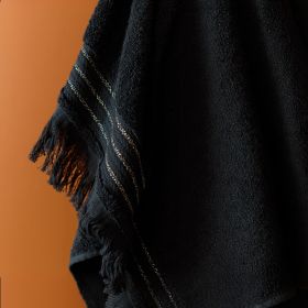 Ręcznik MYFAIR bawełniany czarny 70x130cm