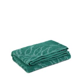 Ręcznik WILDAY ciemnozielony w liście 50x90cm