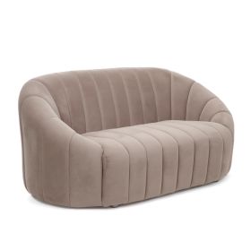Sofa NOTTUNA sofa 2-osobowa welurowa 127x82x81.5 cm