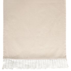 Bieżnik LINELA z bawełnianą falbanką 40x160 cm