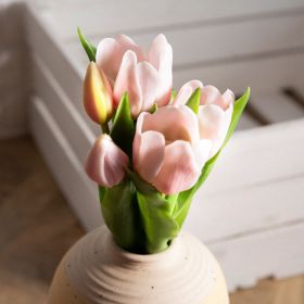 Bukiet kwiatów LITEN tulipany różowe 31 cm