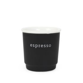 Kubek VAMOS do espresso czarny 0,1 l