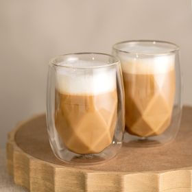 Zestaw szklanek CEMBRA MODERN z podwójną ścianką bez ucha, 2 szt. 0,28 l