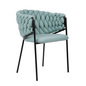 Krzesło MERLE zielone 57x59x78 cm