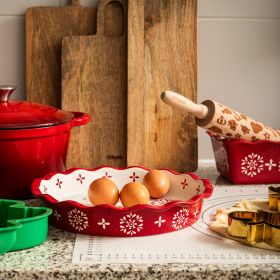 Naczynie do zapiekania BAKIN ceramiczne okrągłe 