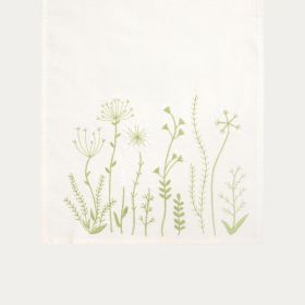 Bieżnik FLEN z haftowanym wzorem kwiatowym 40x160 cm