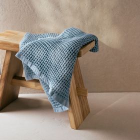 Ręcznik VAFFEL niebieski 50x90 cm