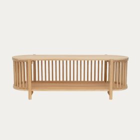 Szafka RTV VOX drewniana naturalna 120x44,5x40 cm