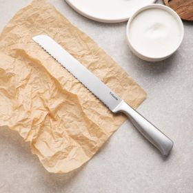 Nóż ONTARIO do chleba srebrny 32 cm