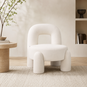 Fotel VIGGO ecru 73x69x80 cm