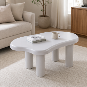 Stolik kawowy ALTO lakierowany szary 100x60x45 cm