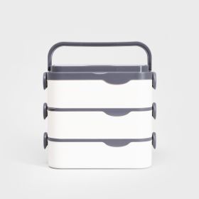 Lunchbox B2 MESA trzypiętrowy 2l