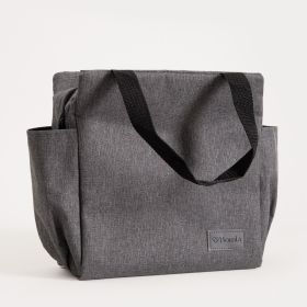 Torba CHUBAG na lunch grafitowa 26x25x14cm