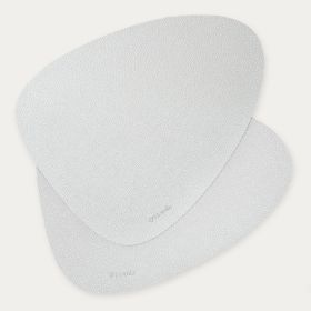 Maty stołowe FEMELO srebrne, zestaw 2 szt. 38 cm
