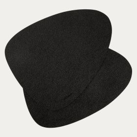 Maty stołowe FEMELO czarne, zestaw 2 szt. 38 cm