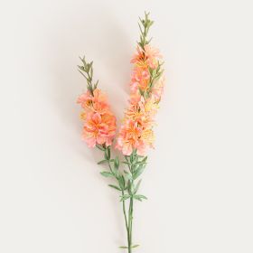 Gałązka sztuczna INGE potrójna koralowa 84 cm