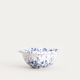 Miska WILORA nakrapiana granatowa 18x7 cm