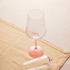 Kieliszek BRILL na wino z różową nóżką 0,56 l