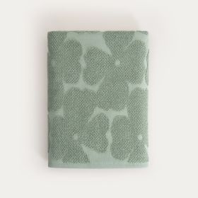Ręcznik FLORES pistacjowy żakardowy 70x130 cm