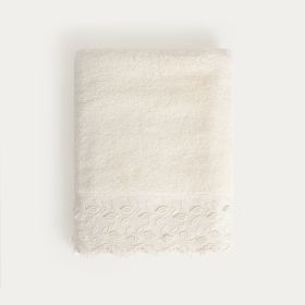 Ręcznik RAVELLO z ozdobnym haftem 70x130 cm