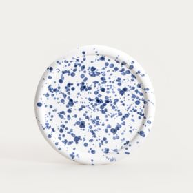 Talerz WILORA obiadowy nakrapiany granatowy 26 cm
