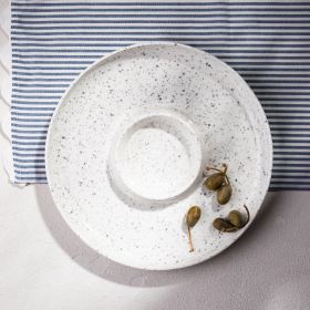 Naczynie do serwowania CAVIANO ceramiczne nakrapiane
