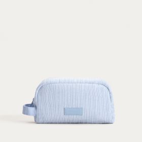 Kosmetyczka ZAFIRA błękitna 24x10x12,5 cm