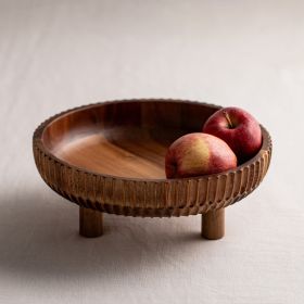 Patera RILLET do serwowania z drewna akacjowego 25,5x9 cm