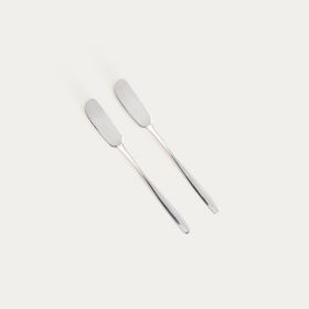 Zestaw nożyków ABELE do masła srebrnych, 17 cm 2 szt.