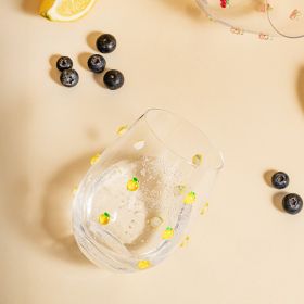 Szklanka ORNARE z elementami cytrynek 0,5 l