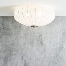 Lampa sufitowa MIST biała 55x55x25 cm