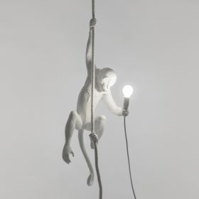 Lampa sufitowa MONKEY LAMP z małpką 27x30x80 cm