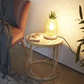 Lampa stołowa PINEAPPLE w kształcie ananasa 32x13x13 cm
