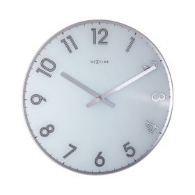Zegar REFLECT ścienny biały 43 cm