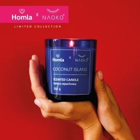 Świeca zapachowa HOMLA X NAOKO Coconut Island 305 g