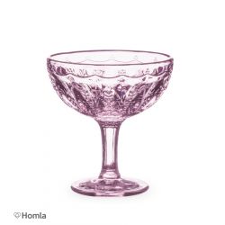 Pucharek z grubego szkła różowy FLORE 0,15 l AW17 920251